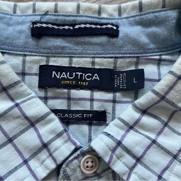 Nautica Men’s SS Button Up Shirt​ - Picture 3 of 4